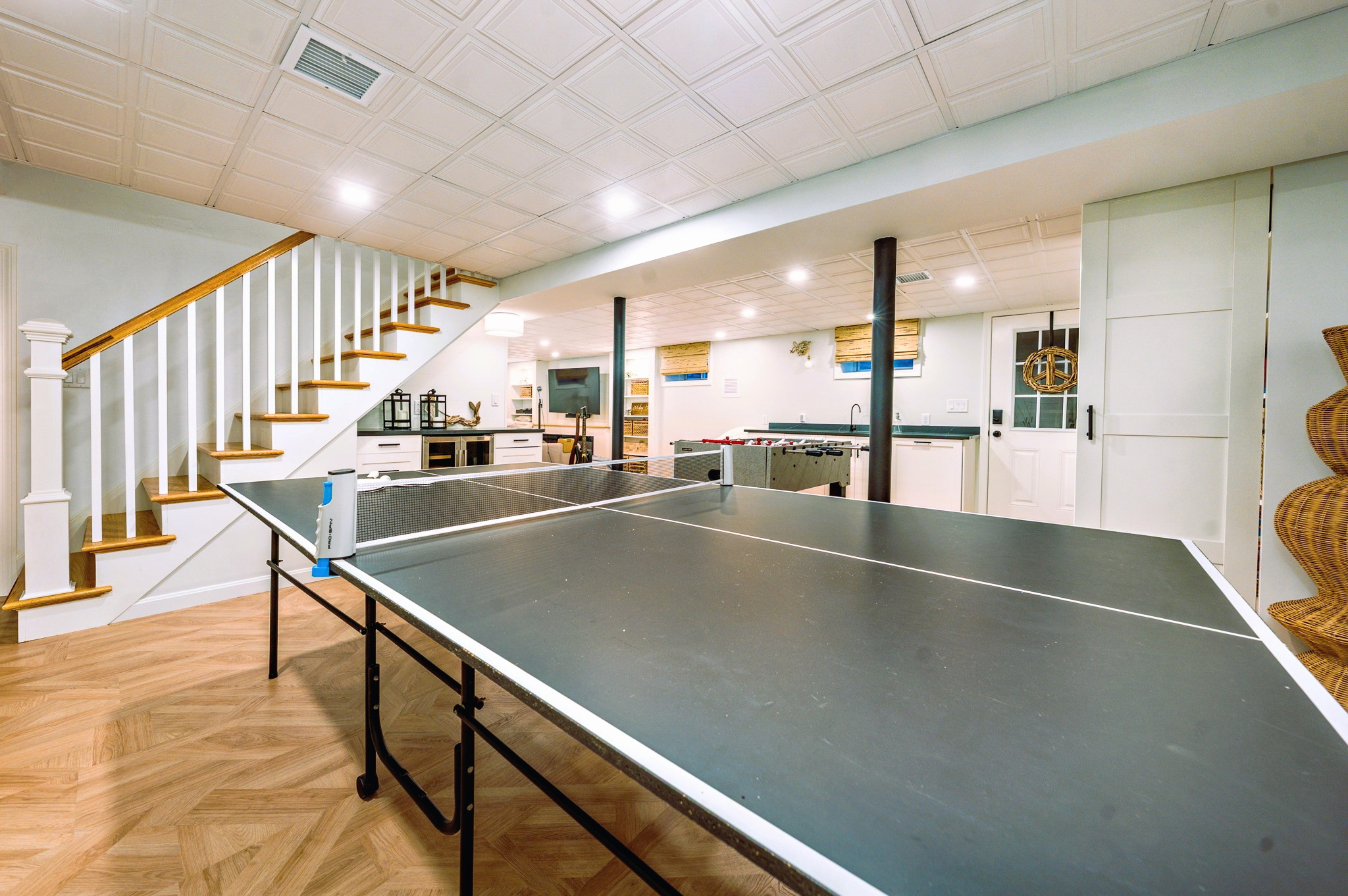 Game Room with Ping Pong