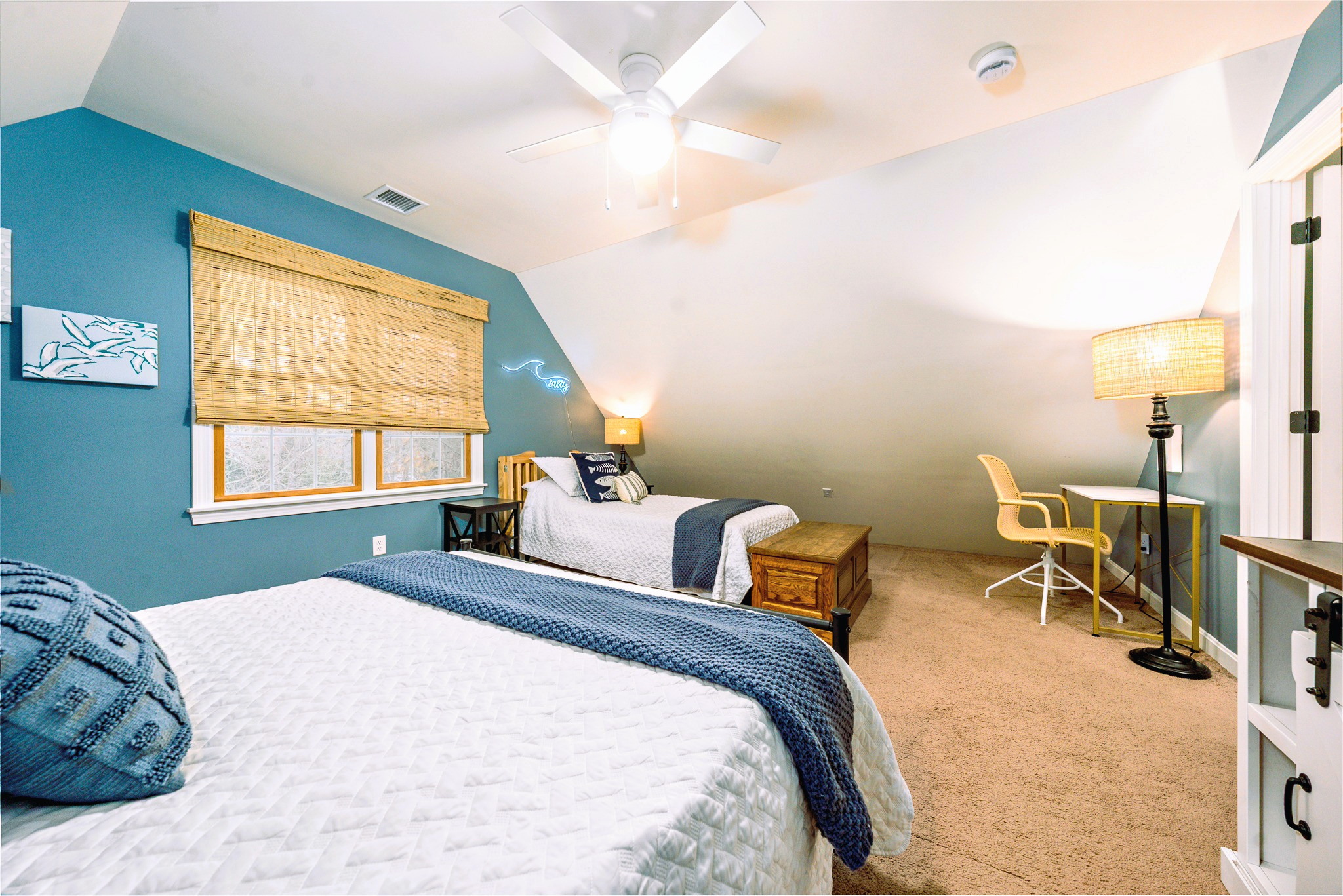 Adjoining Bedroom with Twin Beds