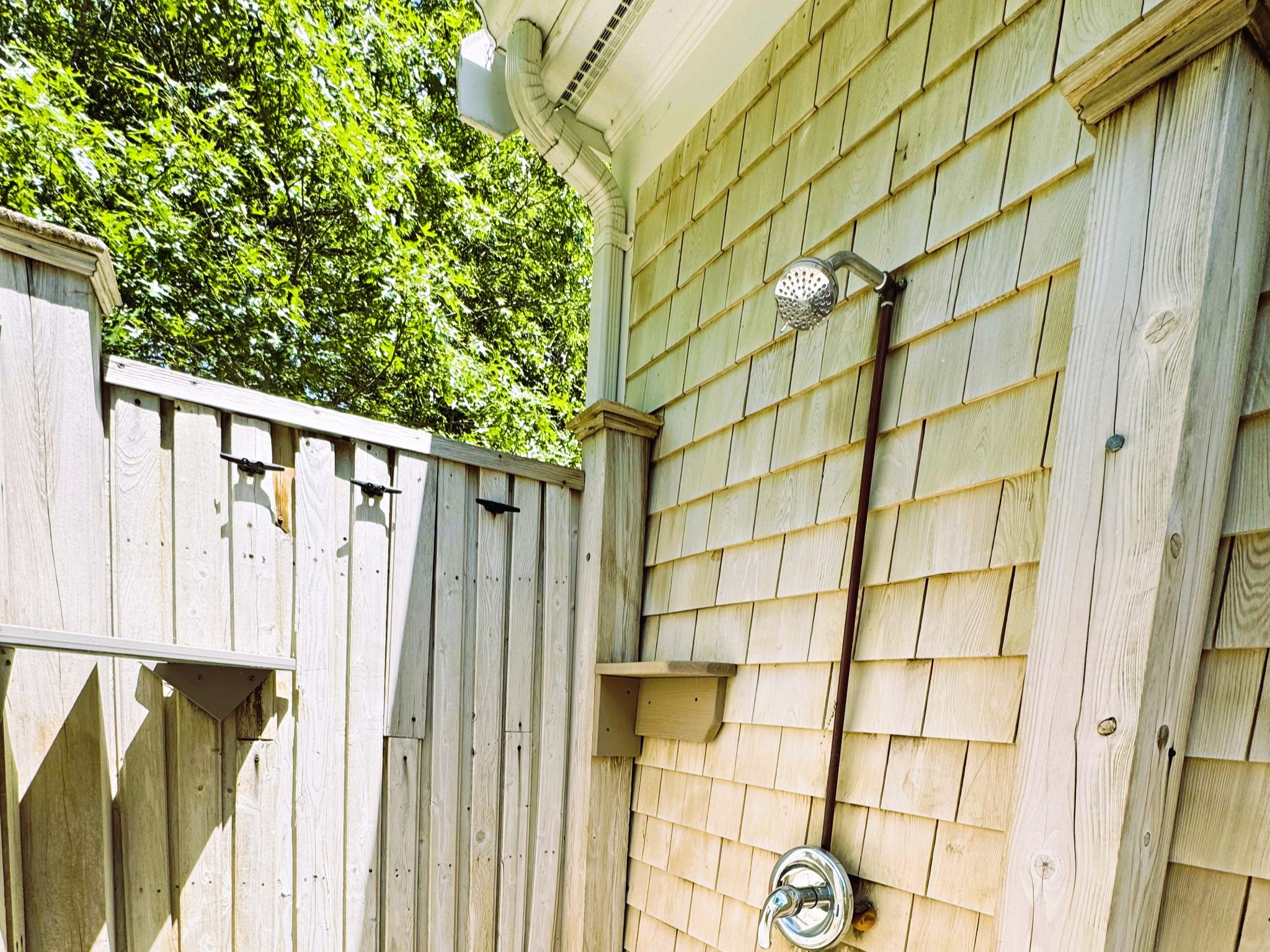 Hot/Cold Outdoor Shower